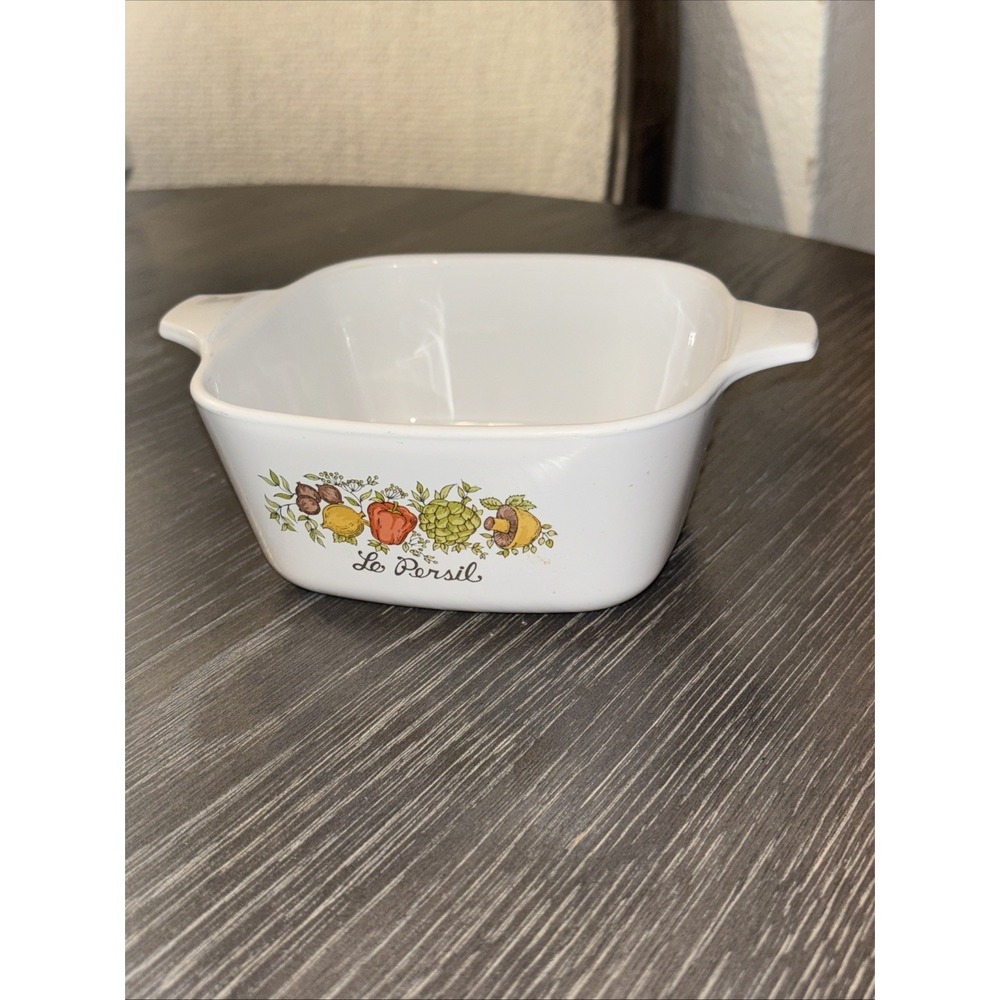 Corning Ware  P-43-B  Autumn‎ Meadow Petite Pans NO Lids